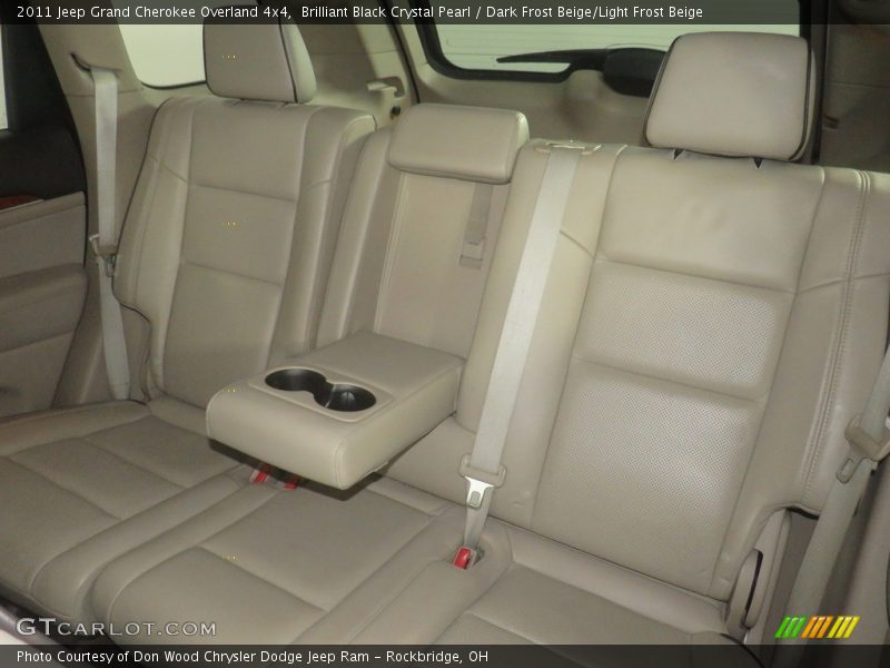 Brilliant Black Crystal Pearl / Dark Frost Beige/Light Frost Beige 2011 Jeep Grand Cherokee Overland 4x4