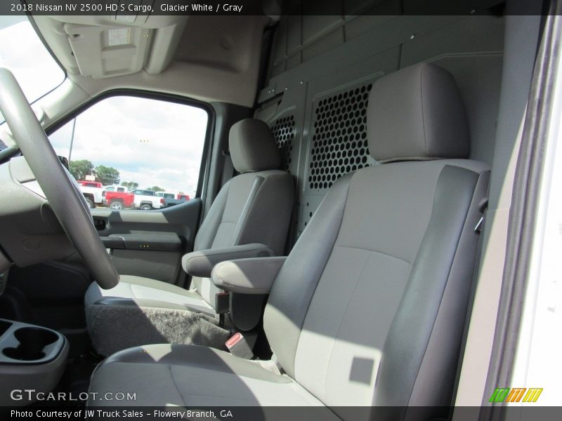Glacier White / Gray 2018 Nissan NV 2500 HD S Cargo