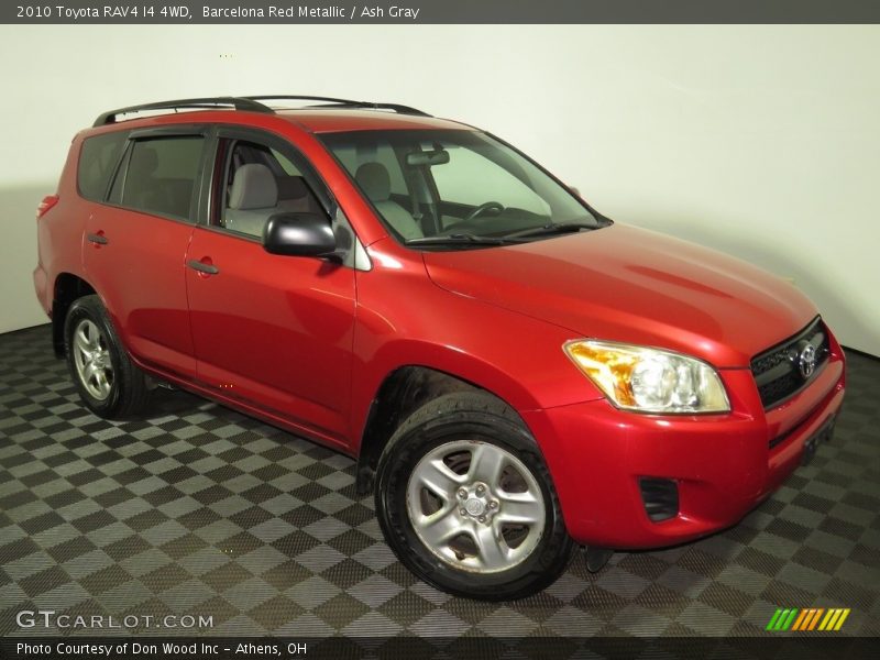 Barcelona Red Metallic / Ash Gray 2010 Toyota RAV4 I4 4WD