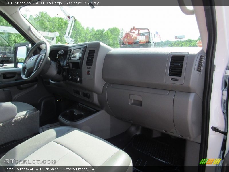 Glacier White / Gray 2018 Nissan NV 2500 HD S Cargo