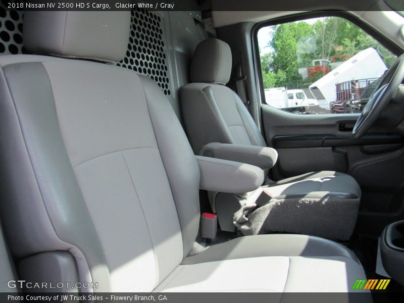 Glacier White / Gray 2018 Nissan NV 2500 HD S Cargo