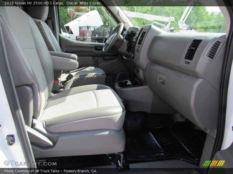 Glacier White / Gray 2018 Nissan NV 2500 HD S Cargo
