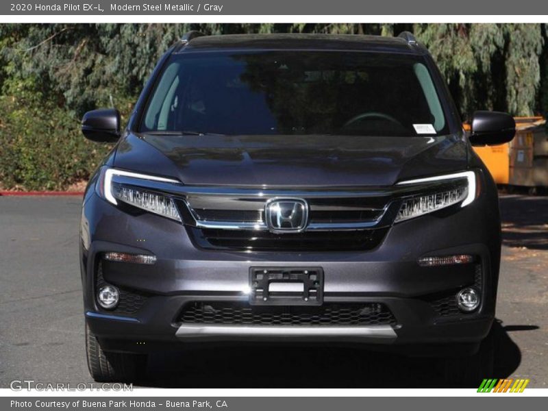Modern Steel Metallic / Gray 2020 Honda Pilot EX-L