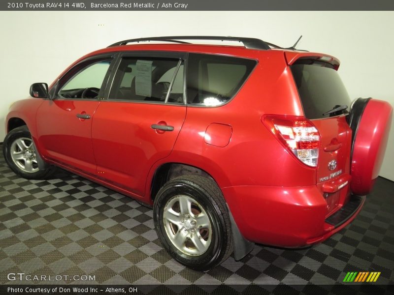 Barcelona Red Metallic / Ash Gray 2010 Toyota RAV4 I4 4WD