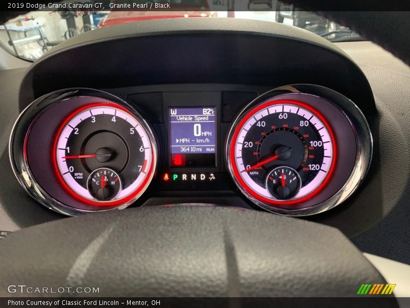 Granite Pearl / Black 2019 Dodge Grand Caravan GT
