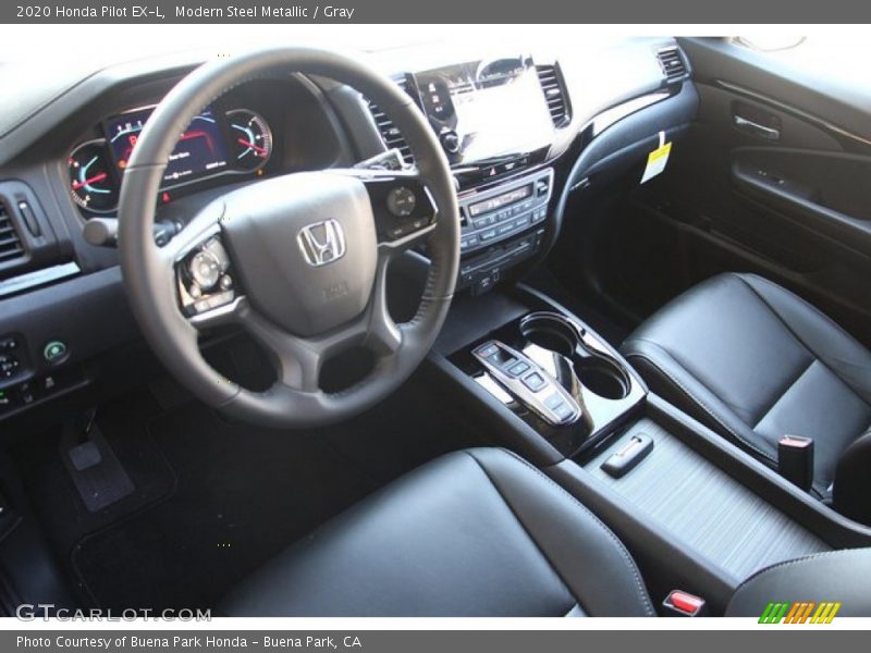 Modern Steel Metallic / Gray 2020 Honda Pilot EX-L