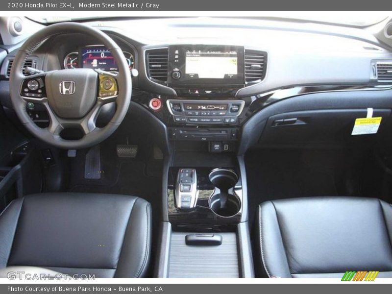 Modern Steel Metallic / Gray 2020 Honda Pilot EX-L