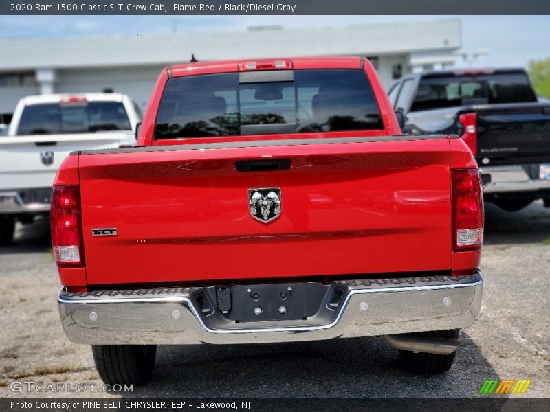 Flame Red / Black/Diesel Gray 2020 Ram 1500 Classic SLT Crew Cab