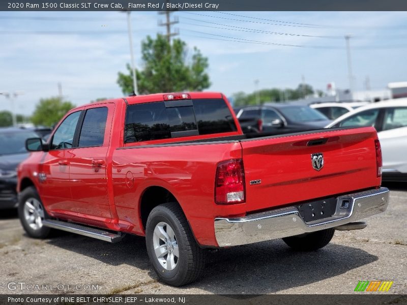 Flame Red / Black/Diesel Gray 2020 Ram 1500 Classic SLT Crew Cab