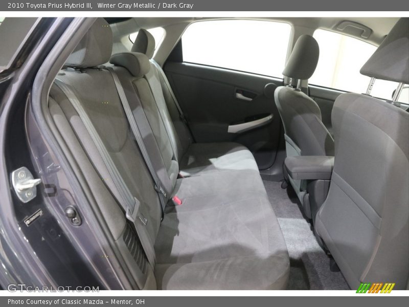 Winter Gray Metallic / Dark Gray 2010 Toyota Prius Hybrid III