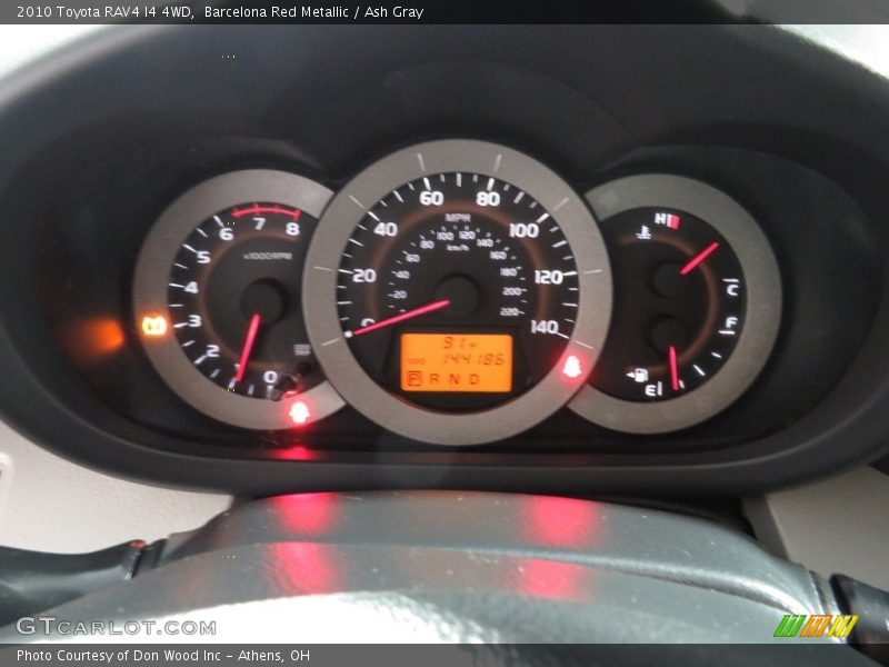 Barcelona Red Metallic / Ash Gray 2010 Toyota RAV4 I4 4WD