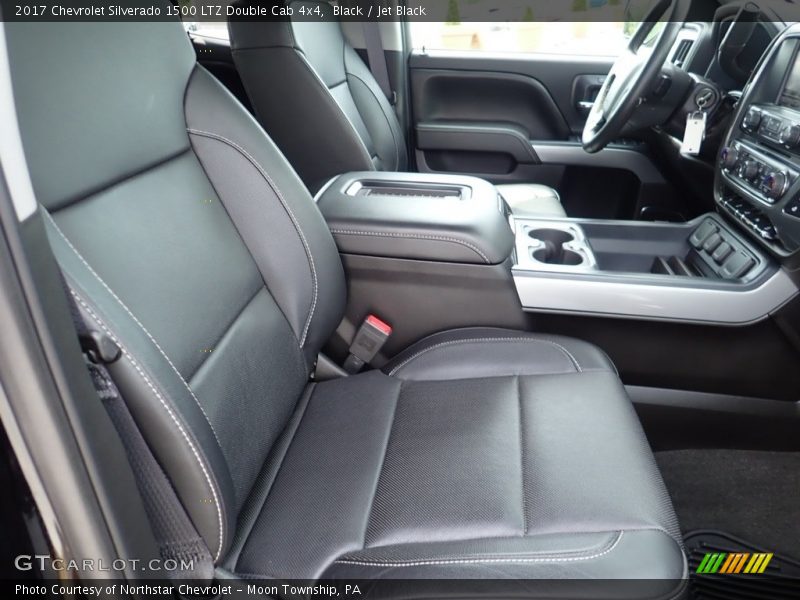 Black / Jet Black 2017 Chevrolet Silverado 1500 LTZ Double Cab 4x4