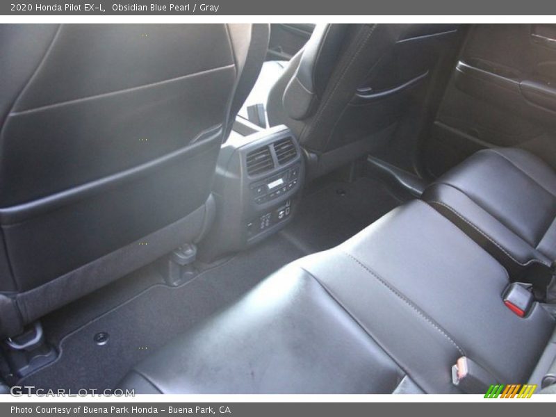 Obsidian Blue Pearl / Gray 2020 Honda Pilot EX-L