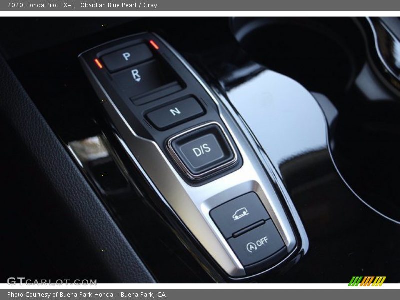 Obsidian Blue Pearl / Gray 2020 Honda Pilot EX-L