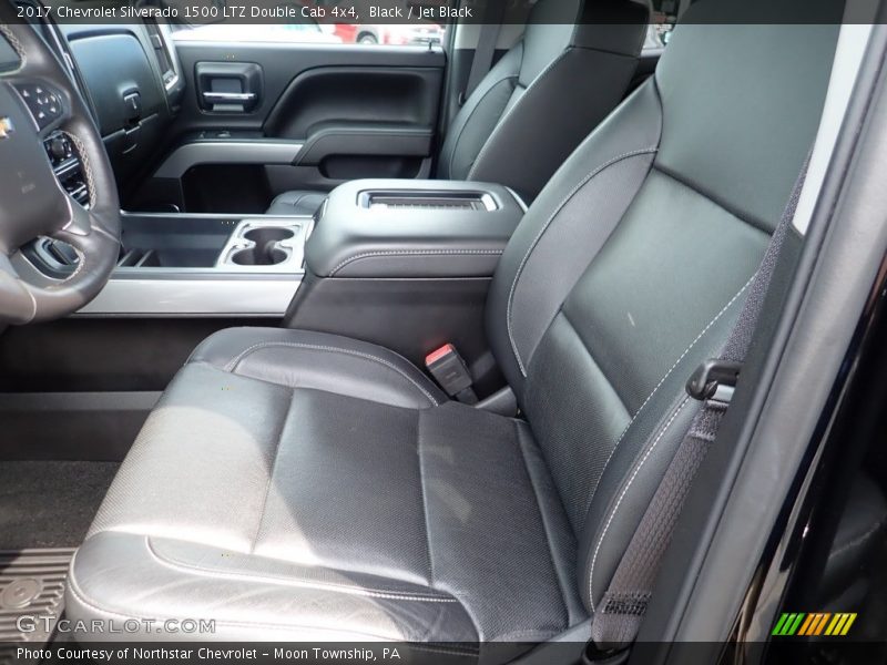 Black / Jet Black 2017 Chevrolet Silverado 1500 LTZ Double Cab 4x4