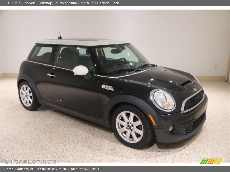 Midnight Black Metallic / Carbon Black 2013 Mini Cooper S Hardtop