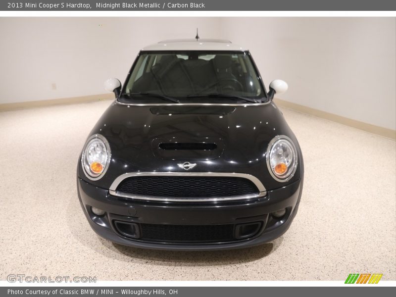 Midnight Black Metallic / Carbon Black 2013 Mini Cooper S Hardtop