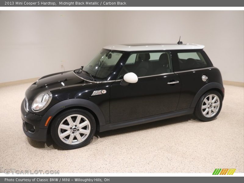 Midnight Black Metallic / Carbon Black 2013 Mini Cooper S Hardtop