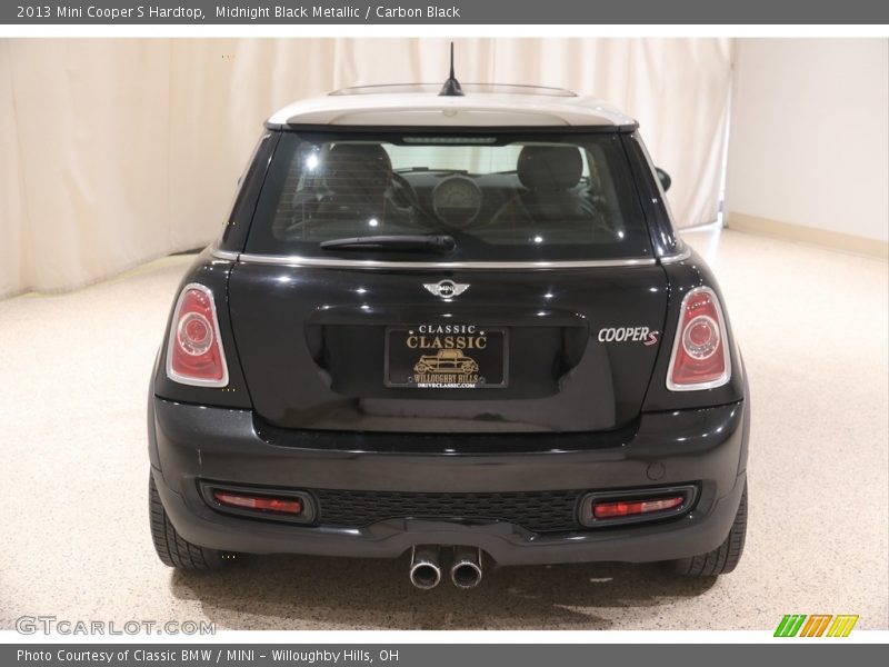 Midnight Black Metallic / Carbon Black 2013 Mini Cooper S Hardtop