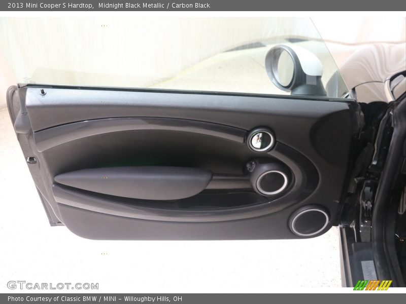Midnight Black Metallic / Carbon Black 2013 Mini Cooper S Hardtop