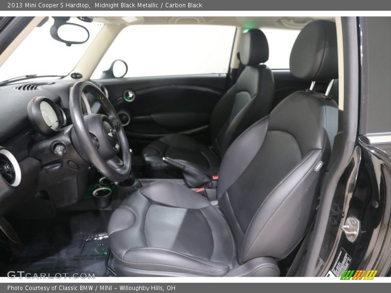 Midnight Black Metallic / Carbon Black 2013 Mini Cooper S Hardtop