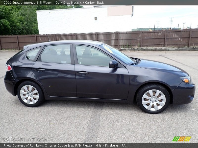 Dark Gray Metallic / Carbon Black 2011 Subaru Impreza 2.5i Wagon