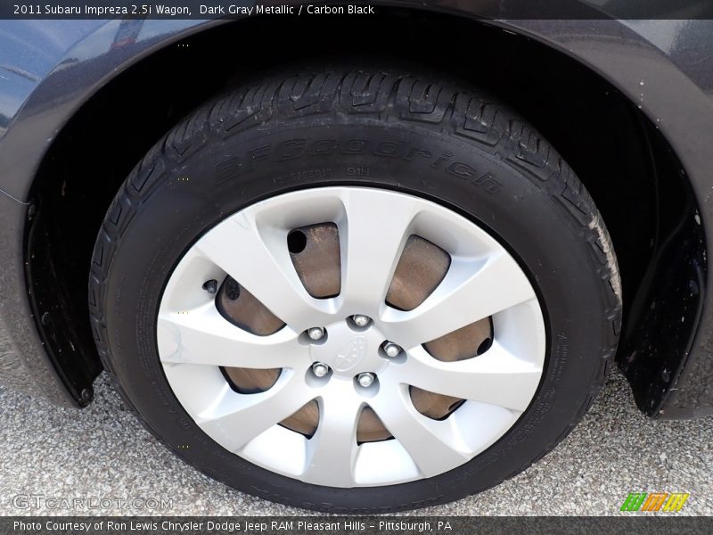 Dark Gray Metallic / Carbon Black 2011 Subaru Impreza 2.5i Wagon