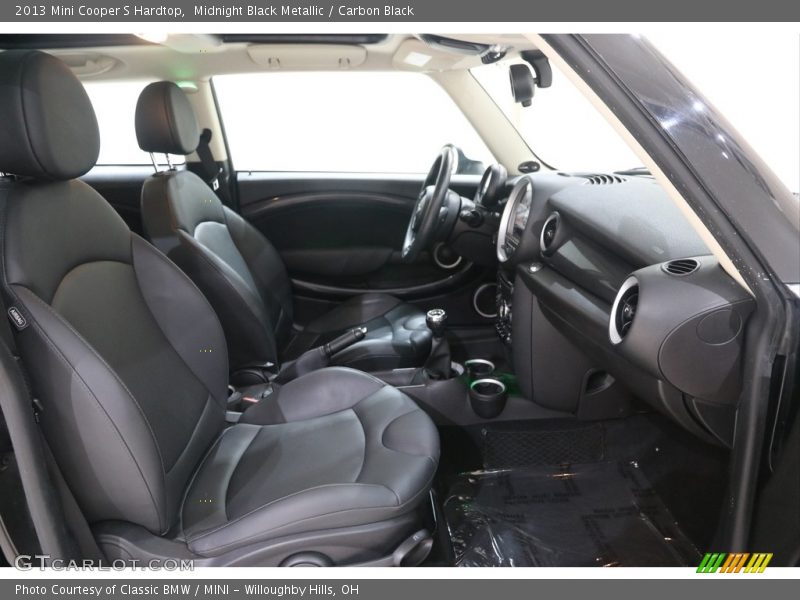 Midnight Black Metallic / Carbon Black 2013 Mini Cooper S Hardtop