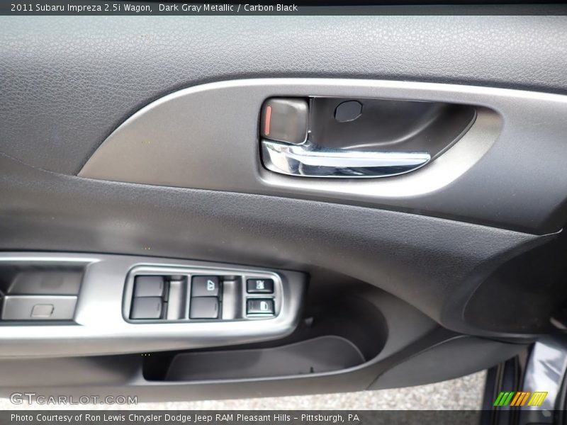 Dark Gray Metallic / Carbon Black 2011 Subaru Impreza 2.5i Wagon
