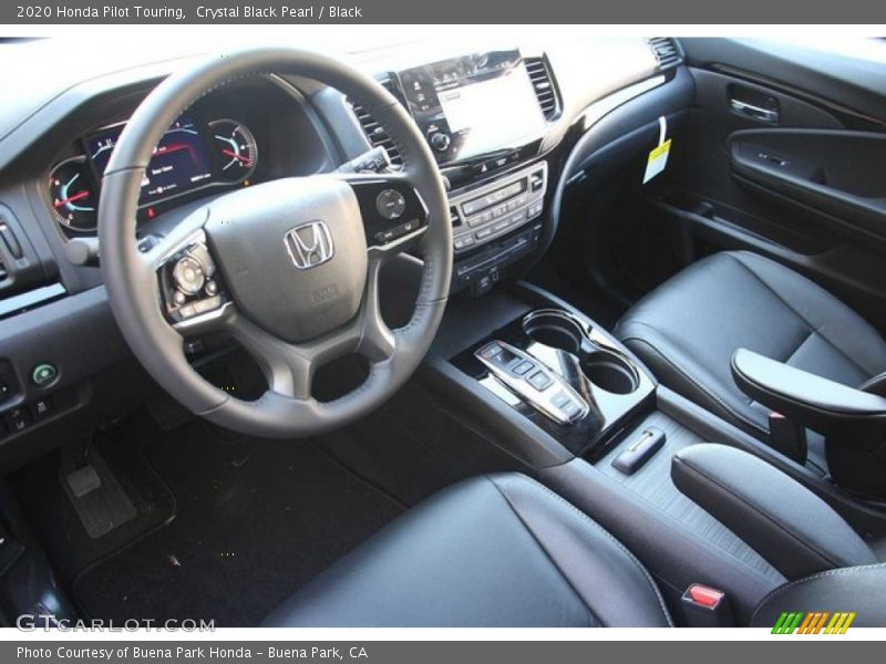 Crystal Black Pearl / Black 2020 Honda Pilot Touring
