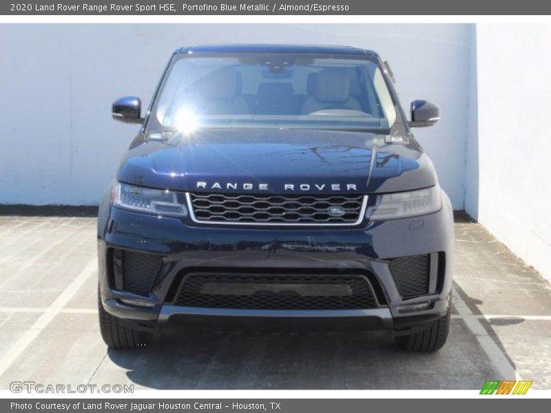 Portofino Blue Metallic / Almond/Espresso 2020 Land Rover Range Rover Sport HSE