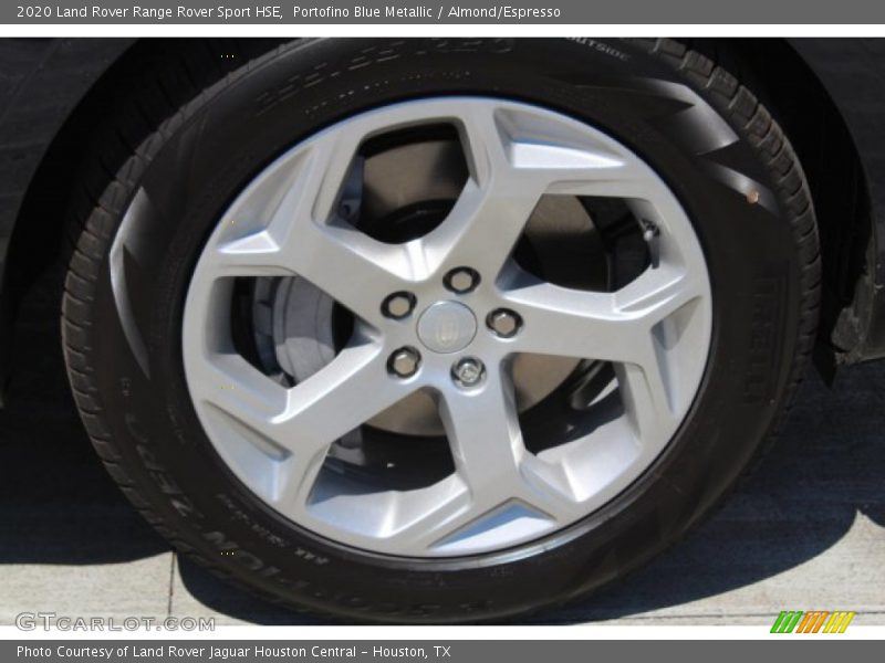 Portofino Blue Metallic / Almond/Espresso 2020 Land Rover Range Rover Sport HSE