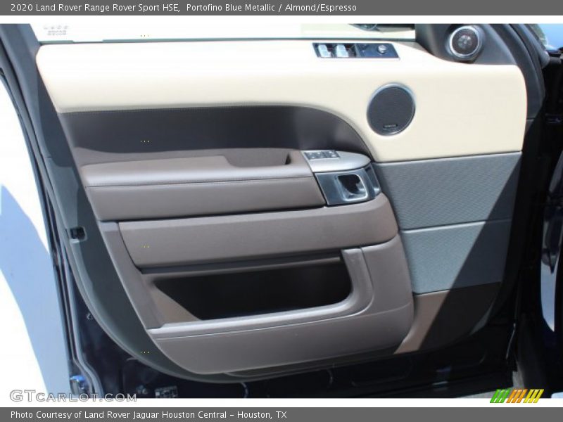 Portofino Blue Metallic / Almond/Espresso 2020 Land Rover Range Rover Sport HSE