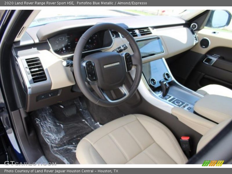 Portofino Blue Metallic / Almond/Espresso 2020 Land Rover Range Rover Sport HSE