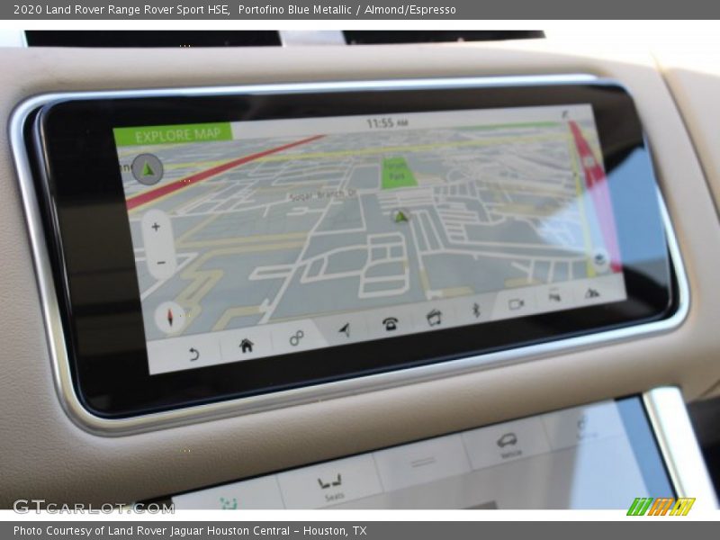 Portofino Blue Metallic / Almond/Espresso 2020 Land Rover Range Rover Sport HSE