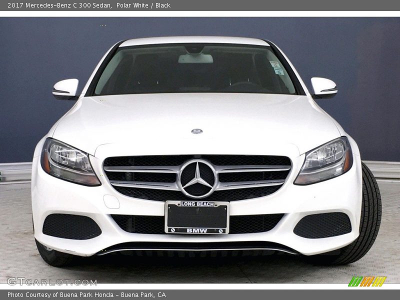 Polar White / Black 2017 Mercedes-Benz C 300 Sedan