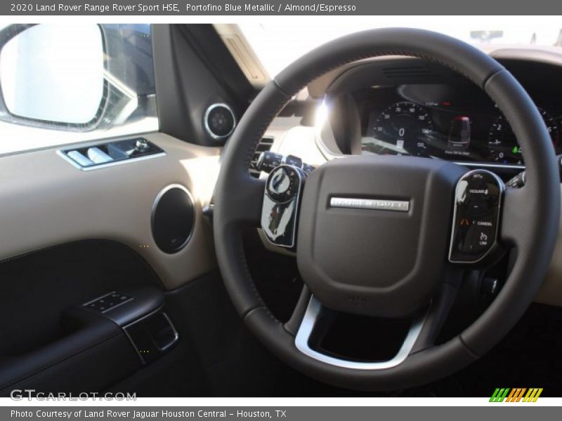 Portofino Blue Metallic / Almond/Espresso 2020 Land Rover Range Rover Sport HSE