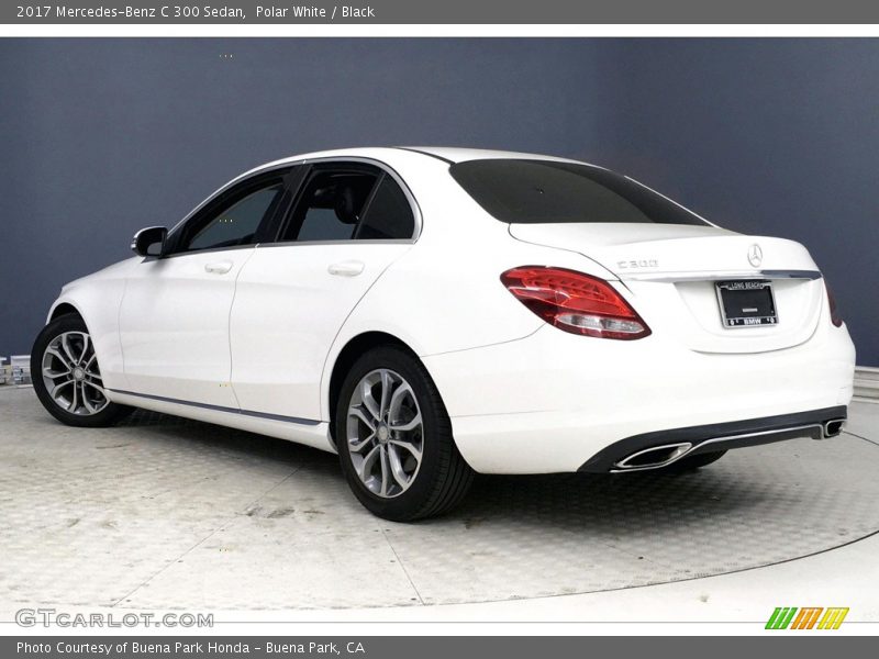 Polar White / Black 2017 Mercedes-Benz C 300 Sedan