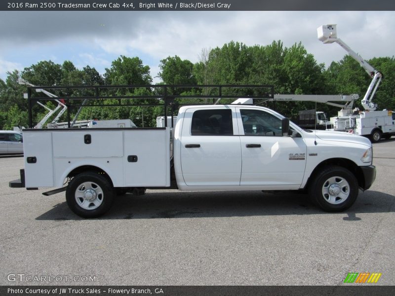 Bright White / Black/Diesel Gray 2016 Ram 2500 Tradesman Crew Cab 4x4