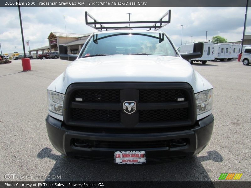 Bright White / Black/Diesel Gray 2016 Ram 2500 Tradesman Crew Cab 4x4