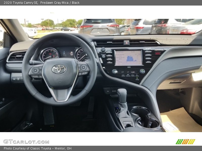 Predawn Gray Mica / Black 2020 Toyota Camry SE