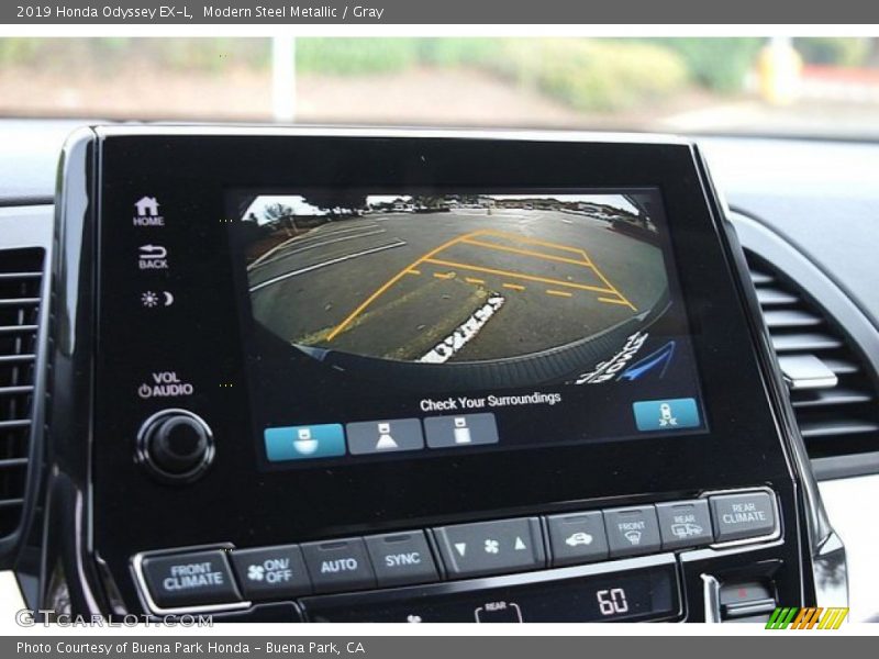 Modern Steel Metallic / Gray 2019 Honda Odyssey EX-L