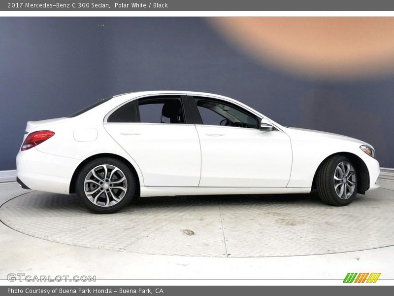 Polar White / Black 2017 Mercedes-Benz C 300 Sedan
