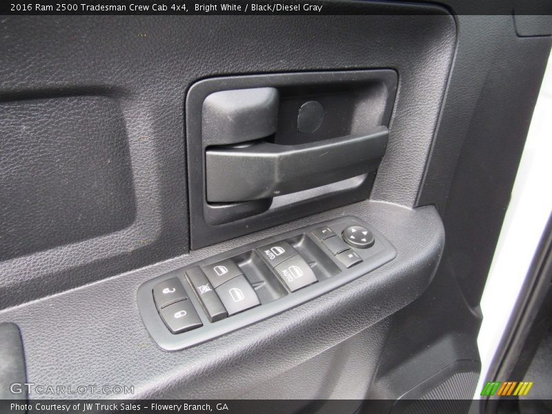 Bright White / Black/Diesel Gray 2016 Ram 2500 Tradesman Crew Cab 4x4