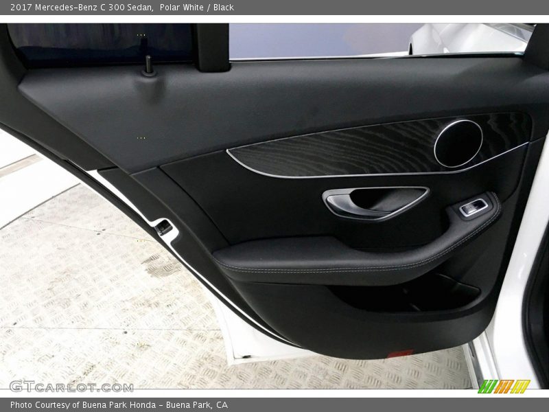 Polar White / Black 2017 Mercedes-Benz C 300 Sedan