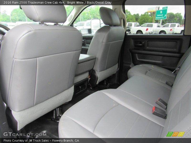 Bright White / Black/Diesel Gray 2016 Ram 2500 Tradesman Crew Cab 4x4