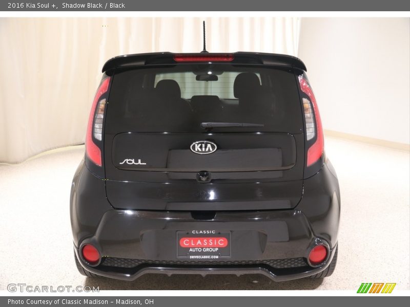 Shadow Black / Black 2016 Kia Soul +