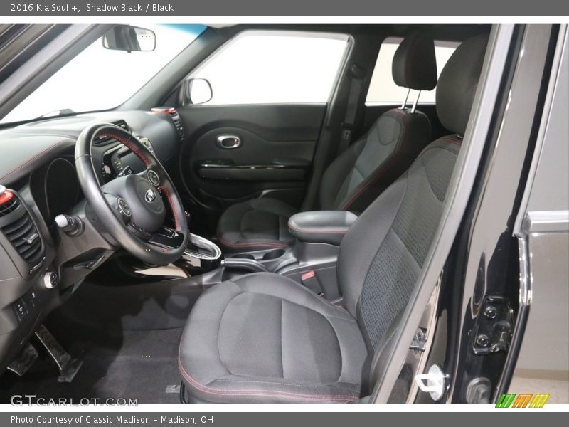 Shadow Black / Black 2016 Kia Soul +