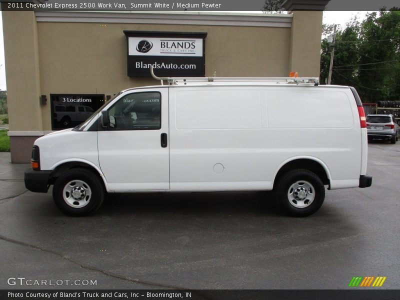 Summit White / Medium Pewter 2011 Chevrolet Express 2500 Work Van