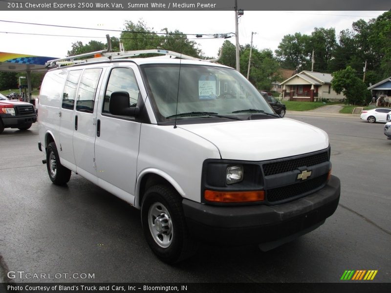 Summit White / Medium Pewter 2011 Chevrolet Express 2500 Work Van